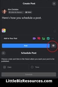 How To Schedule A Facebook Group Post