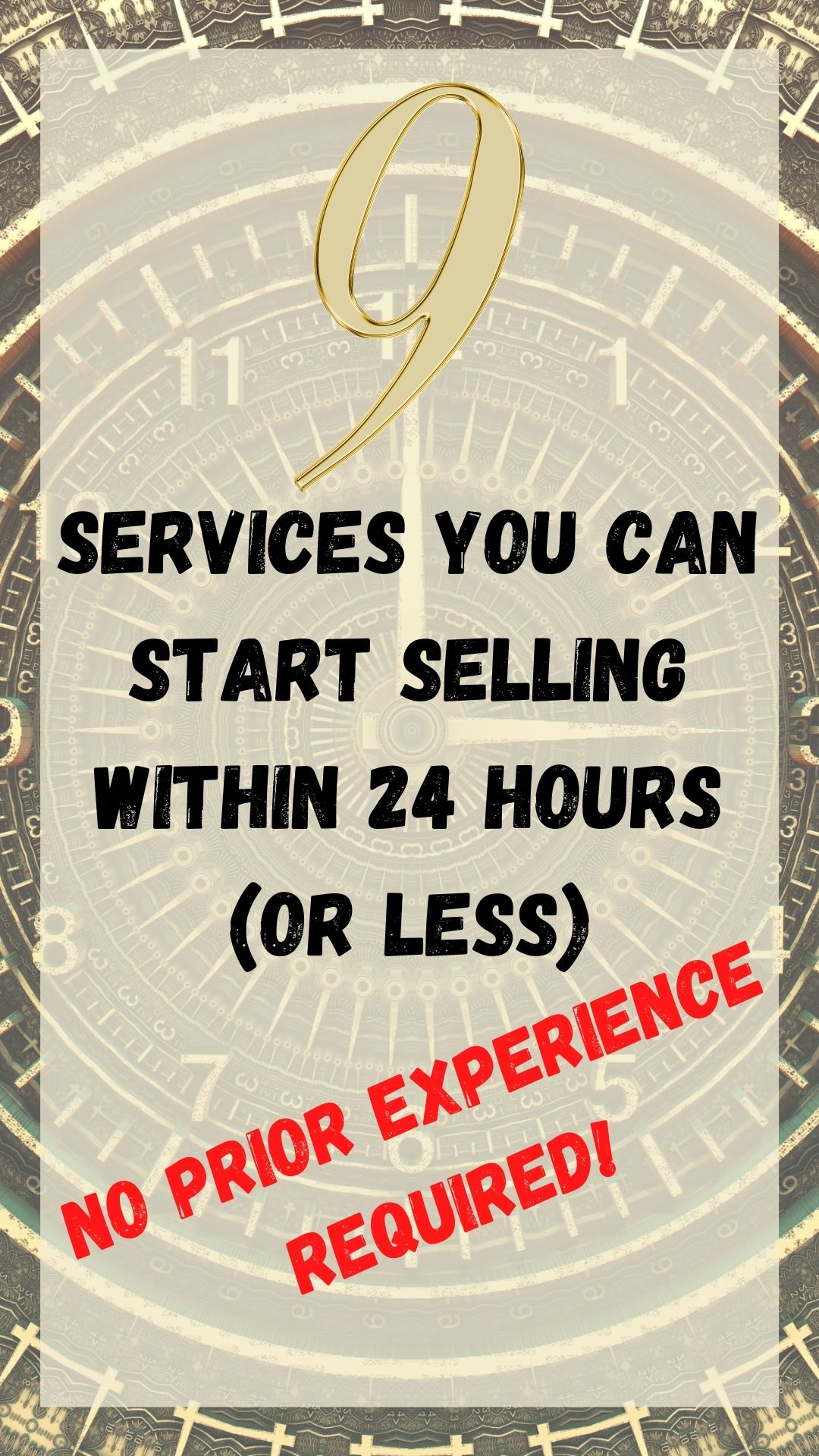 9 Services You Can Start Selling Within 24 Hours (or Less) No Prior Experience Required