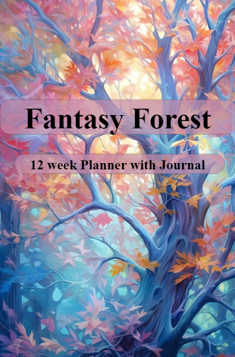 Fantasy Forest 12 Week Journal Cover